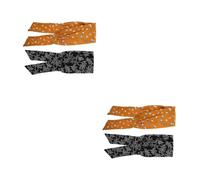 UPKOCH 2 Set Fascia Per Orecchie Da Coniglio Per Donne Fascia Per A Croce Largo Fascia Per La Testa Per Lo Sport Fascia Per Le Donne Che Corrono Tessuto 2 Pezzi * 2
