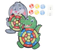 UPKOCH 2 set Giochi Tavolo per Palline Appiccicose Bersagli Adesivi per Feste e Attività Indoor Interattivo per Ragazzi e Ragazze per Allenare Mira Coordinazione e Colore Colore Casuale