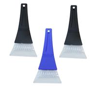 UPKOCH 2 Set Raschia Ghiaccio Per Auto Spatola Per Rimozione E Ghiaccio Antiscivolo Leggera E Sicura Per Qualsiasi Parabrezza Kit Auto 3 Pezzi*2