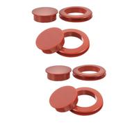 UPKOCH 2 Set Tappo per Tappo A Ombrello Ombrellone da Giardino All'aperto Anelli di Fissaggio per Ombrelli Generali Parti Dell'ombrellone Gel di Silice Brown 2 Pezzi * 2