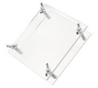 UPKOCH 2 vetrina per carte sportive Portacarte in acrilico Transparent