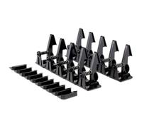 UPKOCH 20 Paia Serrature di Sicurezza per Cassetti e Armadi, Set, Colore Nero, Materiale Abs Molla Flessibile, Facile da Aprire per Adulti, per Camera da Letto e Area di Stoccaggio