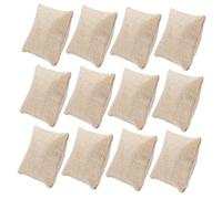 UPKOCH 20 pezzi Cuscini Piccoli per Display di Polsiere e Orologi in Tessuto Beige da Cuscini Porta Gioielli Compatti per Esposizione e Conservazione Elegante di Polsini e Collane