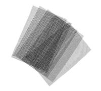 UPKOCH 20 Pezzi Distanziatore per Vasi di Fiori Cuscini Fondo Vaso di Fiori Cuscinetto a Rete sul Fondo del Vaso Guarnizioni Traspiranti per Vasi Pad di Mesh Foro Black