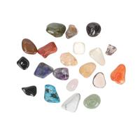 UPKOCH 20 pezzi Pietre Lucidate Naturali per Campioni di Minerali Polished Gemstones da Educativo Geografia e Natura Scatola