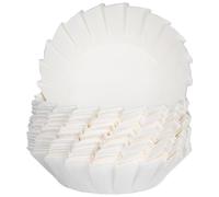 UPKOCH 200 Pezzi Pirottini per Muffin in Carta Bianca, Resistenti Alte Temperature, Stampi per Dolci Versatili per Feste e Matrimoni, Dimensioni 95x45 Mm
