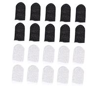 UPKOCH 20pezzi Coprimaniche Traspiranti Per Giochi Mobile Per Delle Compatibili Con Touchscreen e Assorbenti Per Sudore Design Per Giocatori