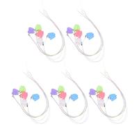 UPKOCH 25pezzi Scatola Per Denti Da Latte in Plastica Contenitore Per Ricordi Dei Denti Custodia Per Caduti Della Fatina Scatola Per Conservazione Dei Decidui