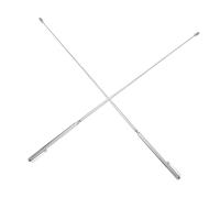 UPKOCH 2pezzi Bacchette da Rabdomante in Acciaio Inox Strumento per Rilevamento e Bussola Design Portatile per Esterni per Campeggio e Attività all Aperto