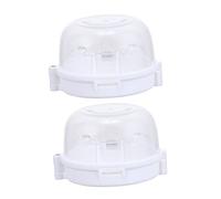 UPKOCH 2pezzi Copripomello Di Sicurezza Per Cucina Per Ragazzo Ragazza Senza Adesivo Abs Durevole Per Gas Naturale e Stufa Gas Facile Installazione