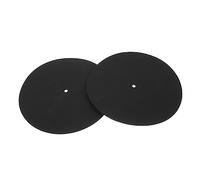 UPKOCH 2pezzi Cuscinetto Protettivo Per Giradischi Tappetino Per Dischi in Vinile Cuscino Per Giradischi Accessori Per Forniture Musicali Protezione Per Dischi Cuscino Resistente Per in v