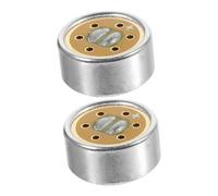 UPKOCH 2pezzi Microfono Condensatore Portatile Forma Cuore Riduzione Del Rumore Design Direzionale Cardioide Per Registrazione Live e Riconoscimento Vocale Realizzato in Lega Alluminio