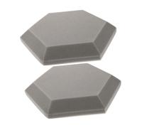 UPKOCH 2pezzi Pannelli Fonoassorbenti Esagonali Per Studio Di Registrazione Ufficio e Palestra Isolamento Acustico Leggero e Resistente Design Creativo Per Assorbimento Risonanza Interna