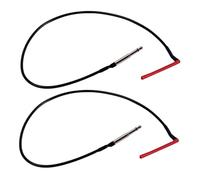 UPKOCH 2pezzi Pickup Piezoelettrico Per Ukulele Jack Da Trasduttore Sotto La Sella Per Chitarra Acustica Folk Per Migliorare Esecuzione e Suono