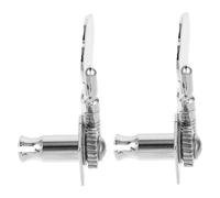 UPKOCH 2pezzi Piroli per Chitarra Parti di Chitarra Acustica Piroli per Ukulele per Corde di Basso Elettrico Meccaniche per Testate di Accordatore di Bloccaggio per Manopole