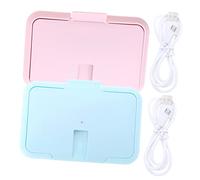 UPKOCH 2pezzi Riscaldatore Per Salviette Umidificate Per Portatile Con Cavo Usb Dispenser Per Salviette Calde Per Comoda Esperienza Di Cambio Pannolino