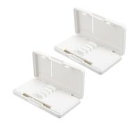 UPKOCH 2pezzi Scatola per Ance in Plastica Abs Custodia Porta Ance per Oboe Clarinetto e Sassofono Slot Protezione per Strumenti Musicali da Viaggio e Orchestra