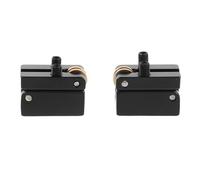 UPKOCH 2pezzi Sellette per Ponte Chitarra Elettrica Selletta del Ponte Tremolo Selletta Rulli per Cordiera Chitarra Parti senza Paletta per Kit di Sostituzione