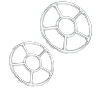 UPKOCH 2pezzi Supporto per Pentole per Fornelli Gas Staffe per Fornelli Gas Supporti per Pentole per Latte Supporti per Realizzato in Lamiera Zincata Robusto Durevole
