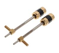 UPKOCH 2pezzi Vite Per Nasetto Di Bacchetta Di Violino in Metallo Per Bacchetta Di Violino e Parti Di Ricambio Per Riparazione e Sostituzione Di Accessori Per Strumenti Ad