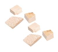 UPKOCH 2sets Accessori in Legno Per Archetto Violino Cunei e Tappini Resistenti Per Riparazione Bilanciamento Migliorato e Tono Chiaro Durevoli e Facili Da Montare