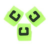 UPKOCH 3 pezzi Bracciali Calcio Regolabili per Junior Fasce Antiscivolo Fluorescenti per Calcio e Basket Ruoli e Organizzazione