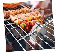 UPKOCH 3 pezzi Clip per Termometro Barbecue in Inossidabile Supporto per Sonde Carne Fissaggio e Facile da Usare per Grigliate e Bbq Outdoor