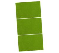 UPKOCH 3 Pezzi di Carta in Tappeto erboso per modellini di Treni modellazione Edificio Verde Che Produce di Tappetino in Finta Green