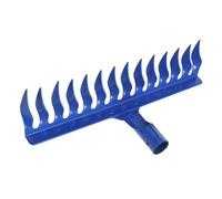 UPKOCH 3 Pezzi Strumenti Di Giardinaggio Rastrellati Rastrello Da Giardino Paglia Paesaggio Inossidabile Strumento Rastrello Attrezzo Foglie Forcone Blu Colore Casuale