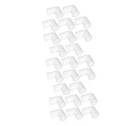 UPKOCH 3 Set Gomito Acrilico Angolato Rigido Accessori Pipa Adattatore per Tubo per Acquario Gomito del Tubo A 90 Gradi Connettore Tubo A Tubo Connettori A Tubo Trasparente 8 Pezzi*3
