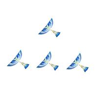 UPKOCH 3 Set Modelli Ornithopter Uccelli Con Potenziato Da Montare Giocattoli Volanti Regolabili E Resistenti Per Facili Da Trasportare E Usare 4 * 3