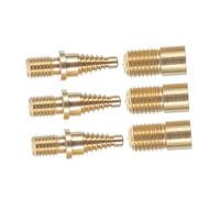 UPKOCH 3 Set Viti Connessione in Rame per Prolunghe Stecche Biliardo Parti Riparazione per Stecche Snooker Accessori Resistenti e Versatili Club e Pubbliche