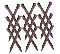 UPKOCH 30 pezzi Picchetti da in Plastica Marrone Picchetti Ancoraggio per Telo Erbacce Bordure Aiuole e Pacciamatura Fissaggio Tappeti Erbosi Artificiali e Reti Resistenti e Facili da