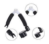 UPKOCH 31 estrattore di spilli per chitarra avvolgitore per mandolino accessori per chitarra avvolgitore per ukulele accessori chitarra strumento multifunzione per chitarra Black