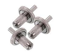 UPKOCH 3pezzi Accessori Chitarra Elettrica Viti Metalliche per Ponte Chitarra Inserti per Ponte Perni di Montaggio per Parti per Elettrica Viti per Intonazione del Ponticello