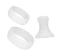 UPKOCH 3pezzi Manicotti Protettivi per Flauto di Cucurbita Parte di Flauto di Cucurbita Sostituzione del Manicotto di Silicone Protezioni di Sostituzioni dei Manicotti