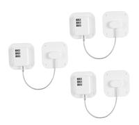 UPKOCH 3pezzi Serratura Per Frigorifero Multifunzionale Per e Congelatori Installazione Facile e Resistente La Privacy