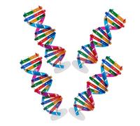 UPKOCH 4 Doppia Dna Struttura Molecolare Genetica Kit Educativo DIY per Scuola e Casa Didattico Interattivo per Apprendimento Genetico