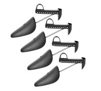 UPKOCH 4 paia Allargatori Scarpe Regolabili Neri Modellatori per Mantenere Forma Calzature Estensori e Supporti per Uso Domestico e Quotidiano