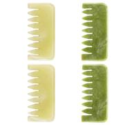 UPKOCH 4 pettini di Gua Sha - Strumento per massaggio con pettine di per la della testa, per rilassare la testa, il cuoio capelluto, i tessuti profondi, massaggiatore per raschiare la terapia