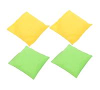 UPKOCH 4 Pezzi Giocattolo Del Sacco Di Sabbia Pouf Sacchi Mais Lanciando Fagiolo Giocare All'aperto Di Grandi Dimensioni Prato Giocattoli a Sacco Plastica Di Nylon