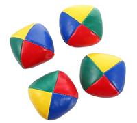UPKOCH 4 Pezzi giocoliere palla giocattolo giocattoli palle da circo palline da giocoliere giocattolo sportivo all'aperto giocoleria per principianti forniture circo pu