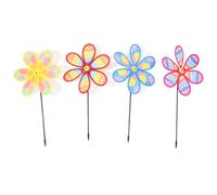 UPKOCH 4 Pezzi Girandole da Decorazioni Outdoor con Design per Spazi Esterni per Cortili Giallo Rosa e