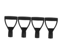 UPKOCH 4 Pezzi maniglie di collegamento della pala Strumenti manuali da giardino pala da roccia mano parti di pala utile manico a vanga impugnatura della pala plastica