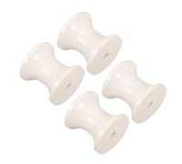 UPKOCH 4 Pezzi Rulli di Ricambio per Rimorchio Barca in Plastica Resistente Supporto Prua e Chiglia Rinforzato Rotelle Antiruggine per Trasporto Imbarcazioni Alta capacità di Carico e