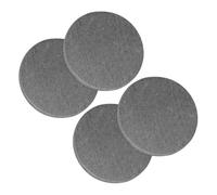 UPKOCH 4 Pezzi Vassoio di Assorbimento d'Acqua di Grandi Dimensioni vaschette raccogligocce per Piante Vassoio per vasi per Piante vaschetta per l'acqua delle Piante Grey