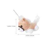 UPKOCH 4 portachiavi a forma di cavallo: ciondoli dell'anno 2026, peluche, bambola, borsa, ornamento da appendere, souvenir dello zodiaco cinese per il capodanno.