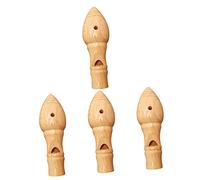 UPKOCH 4 Pz richiamo degli uccelli giocattolo da bagno per bambini giocattolo musicale per il bagnetto strumento musicale portatile strumenti musicali giocattoli per bambini in legno