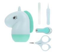 UPKOCH 4 Pz set di forbicine per unghie per kit giocattoli gabbia per porcellini d'India nail clippers tagliaunghie per lima per unghie per addominali Green