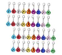 UPKOCH 45 Campanellini Metallo Kit Decorativo per Animali Domestici Accessori per Portachiavi e Creazioni da Te Adatti per e Piccole Creature e Resistenti Colori Disponibili